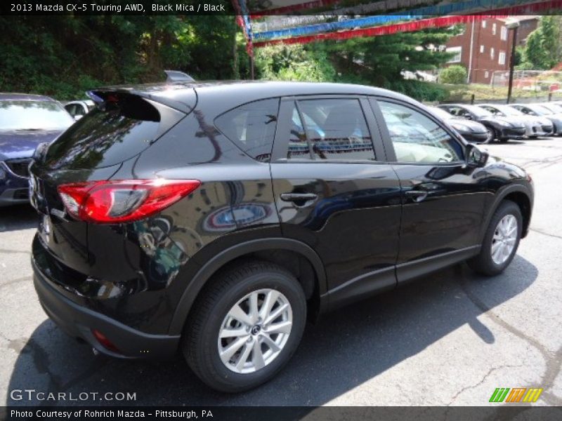 Black Mica / Black 2013 Mazda CX-5 Touring AWD