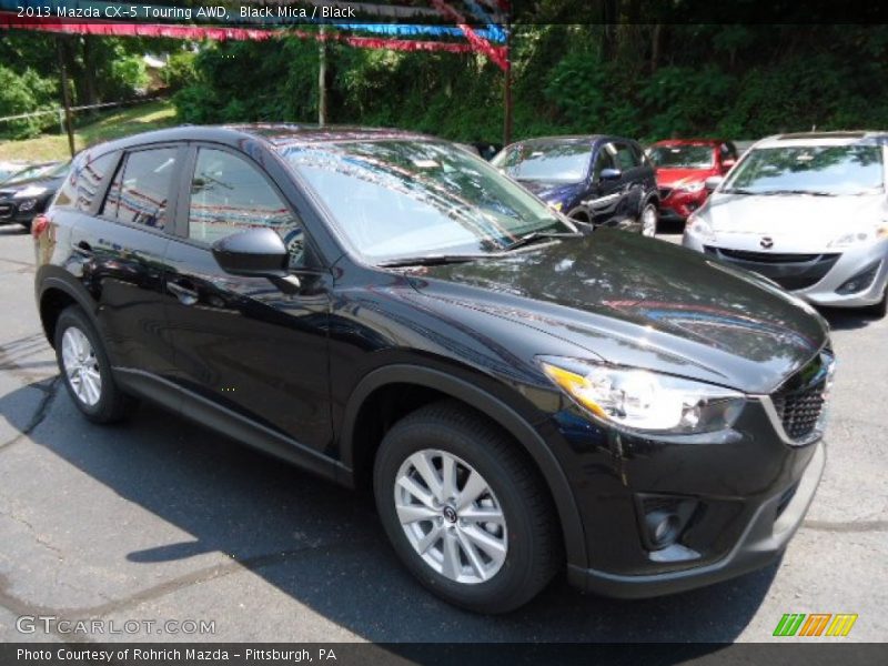 Black Mica / Black 2013 Mazda CX-5 Touring AWD