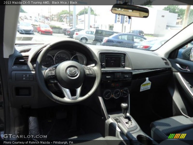 Black Mica / Black 2013 Mazda CX-5 Touring AWD