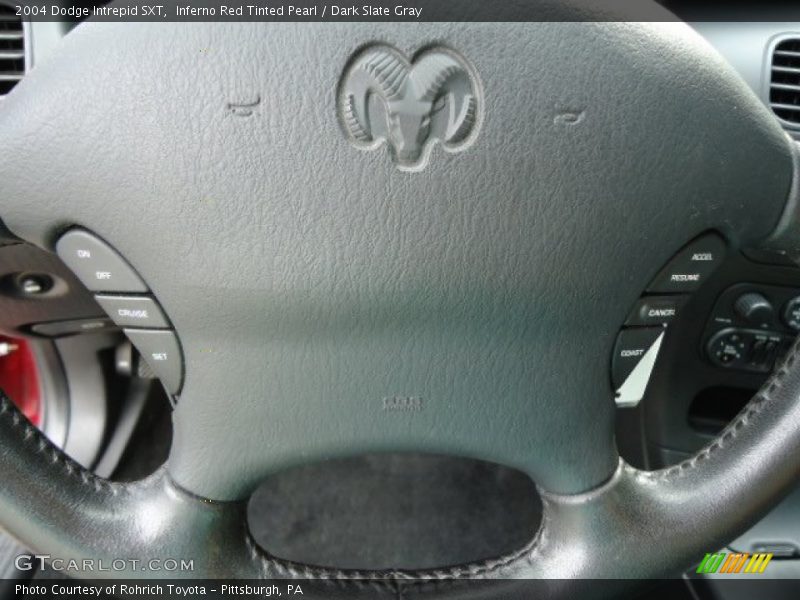 Inferno Red Tinted Pearl / Dark Slate Gray 2004 Dodge Intrepid SXT