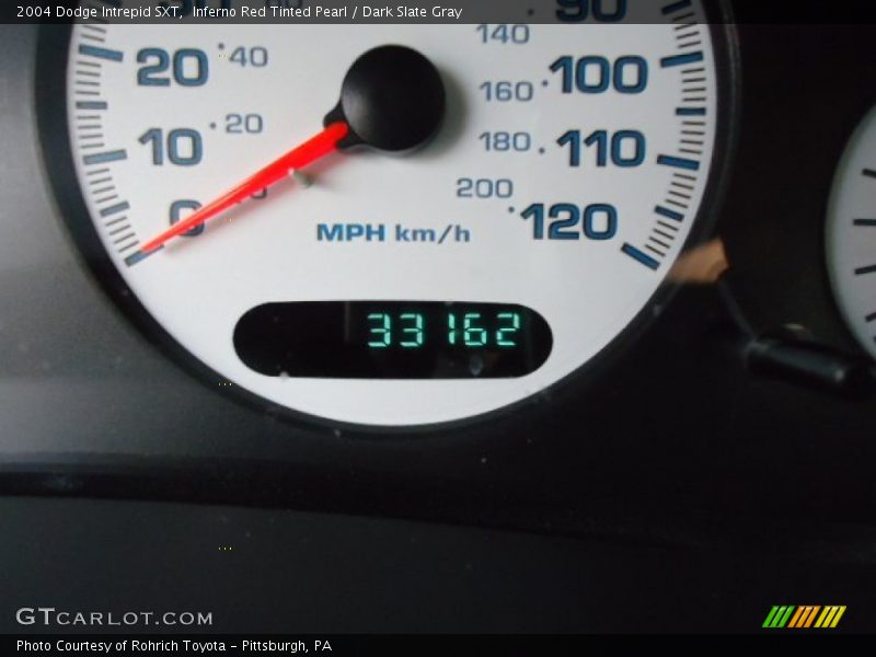 Inferno Red Tinted Pearl / Dark Slate Gray 2004 Dodge Intrepid SXT