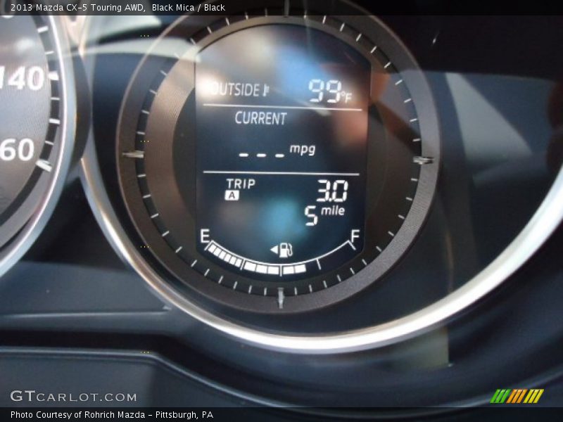 Black Mica / Black 2013 Mazda CX-5 Touring AWD