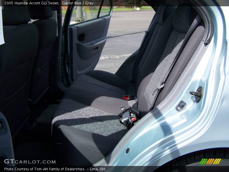 Glacier Blue / Gray 2005 Hyundai Accent GLS Sedan