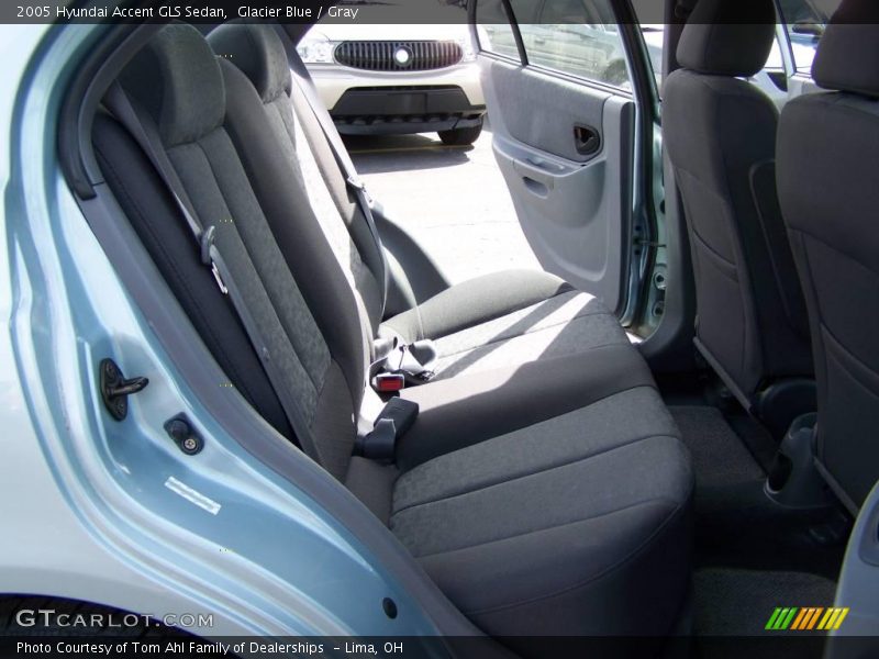 Glacier Blue / Gray 2005 Hyundai Accent GLS Sedan