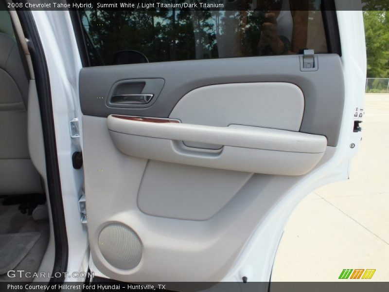 Summit White / Light Titanium/Dark Titanium 2008 Chevrolet Tahoe Hybrid