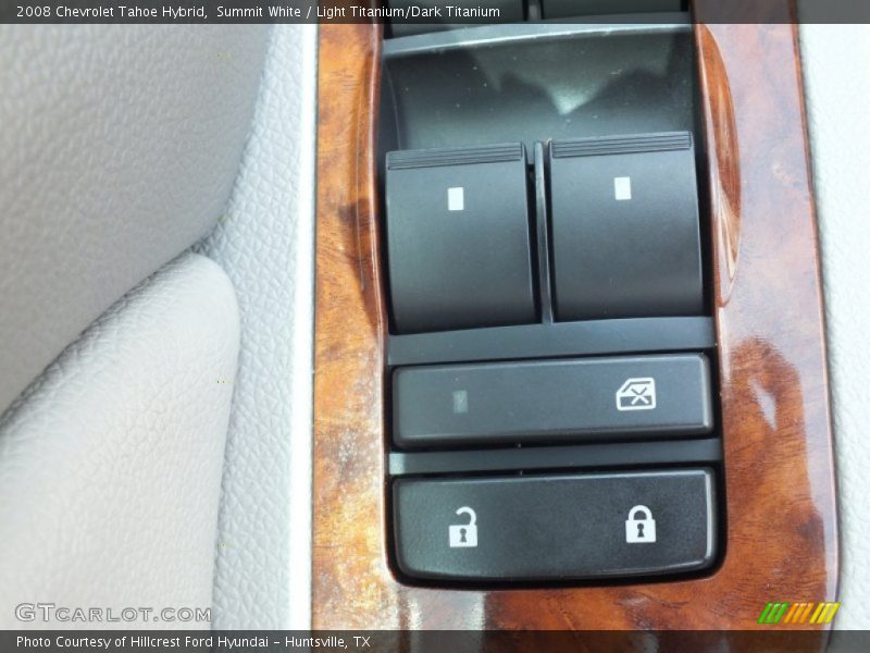 Summit White / Light Titanium/Dark Titanium 2008 Chevrolet Tahoe Hybrid