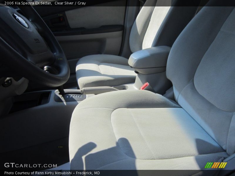 Clear Silver / Gray 2006 Kia Spectra EX Sedan
