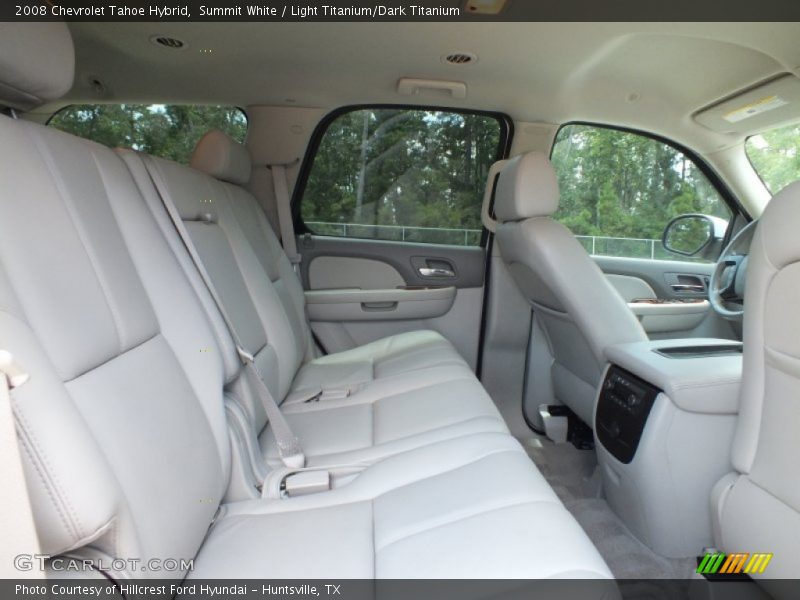 Summit White / Light Titanium/Dark Titanium 2008 Chevrolet Tahoe Hybrid