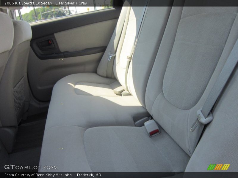 Clear Silver / Gray 2006 Kia Spectra EX Sedan