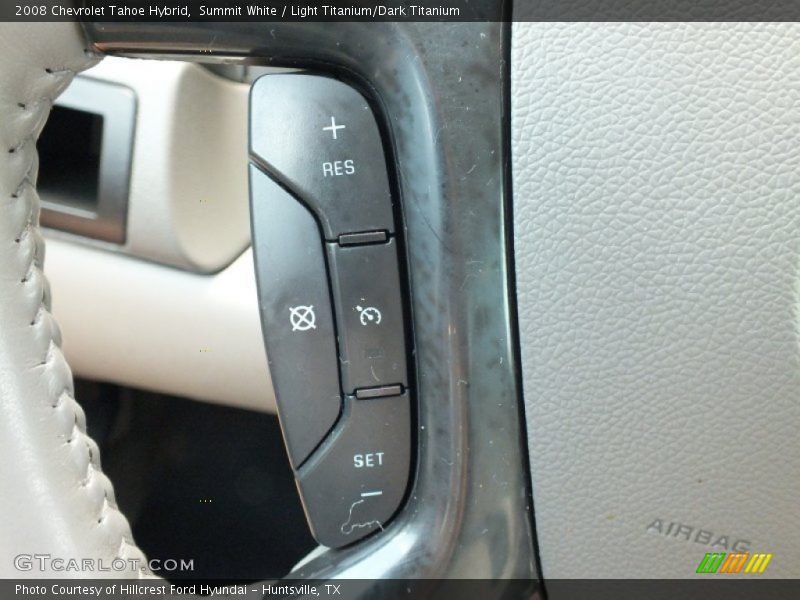 Summit White / Light Titanium/Dark Titanium 2008 Chevrolet Tahoe Hybrid
