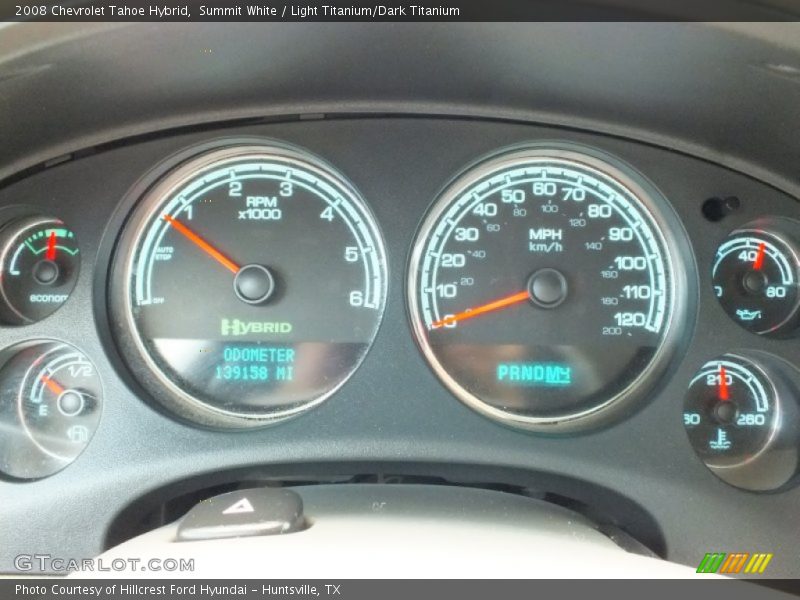 Summit White / Light Titanium/Dark Titanium 2008 Chevrolet Tahoe Hybrid