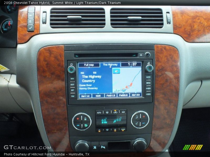 Summit White / Light Titanium/Dark Titanium 2008 Chevrolet Tahoe Hybrid