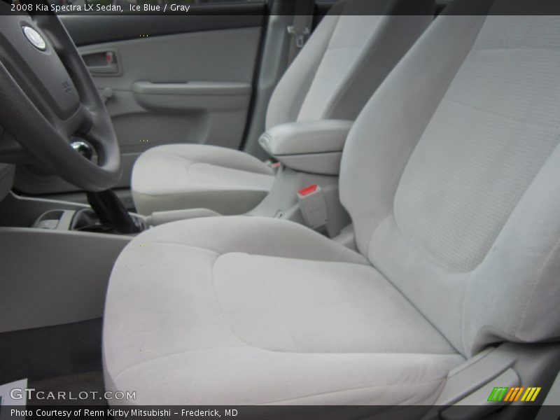 Ice Blue / Gray 2008 Kia Spectra LX Sedan