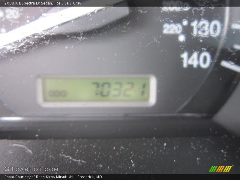 Ice Blue / Gray 2008 Kia Spectra LX Sedan