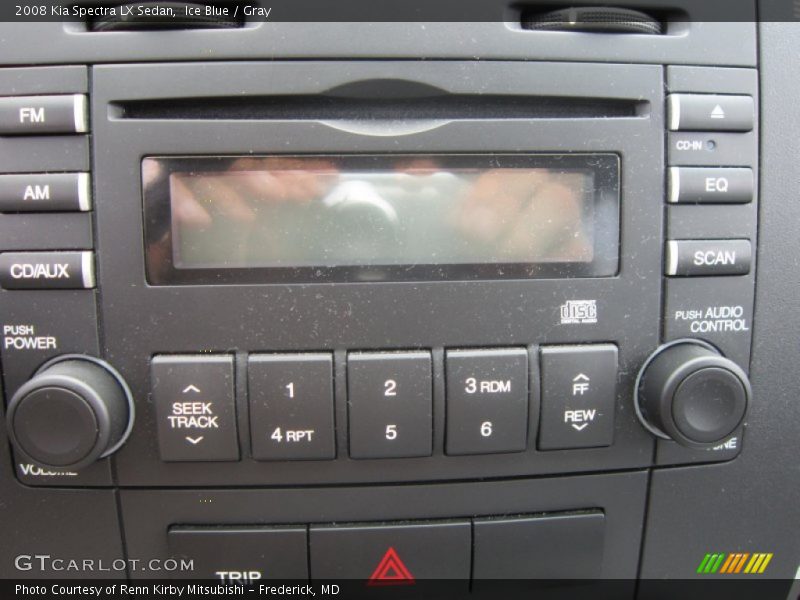 Ice Blue / Gray 2008 Kia Spectra LX Sedan