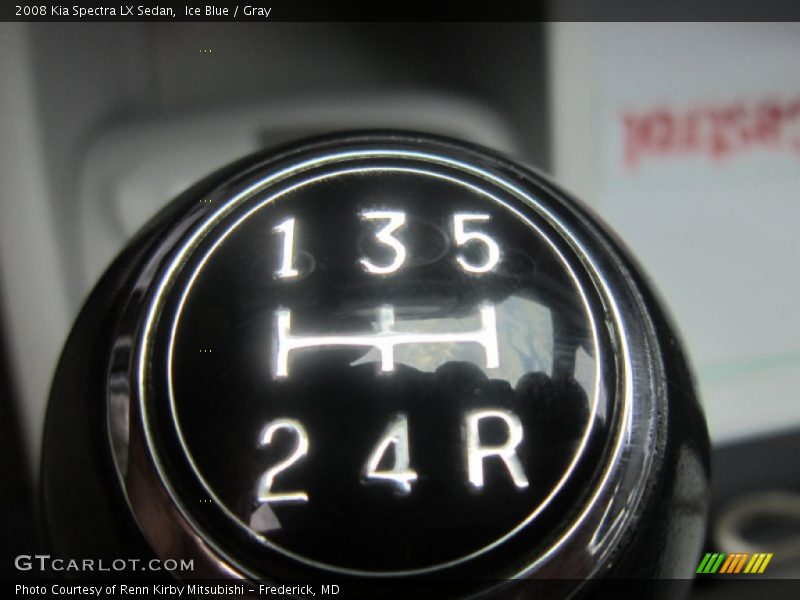 Ice Blue / Gray 2008 Kia Spectra LX Sedan