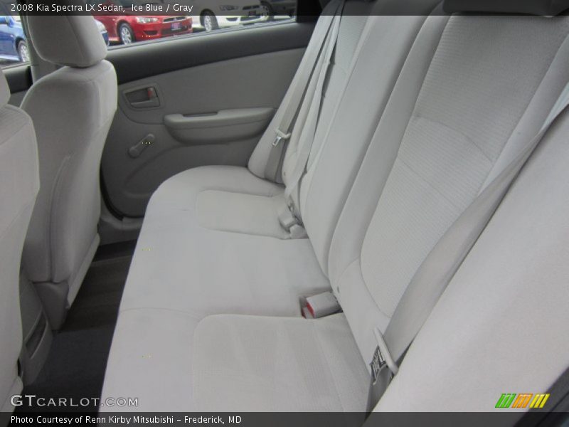 Ice Blue / Gray 2008 Kia Spectra LX Sedan