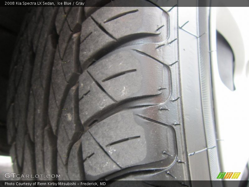 Ice Blue / Gray 2008 Kia Spectra LX Sedan