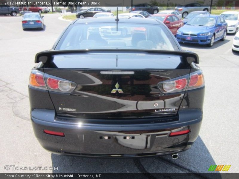 Tarmac Black Pearl / Black 2012 Mitsubishi Lancer ES