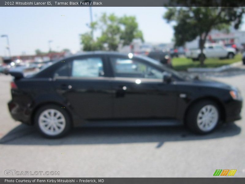 Tarmac Black Pearl / Black 2012 Mitsubishi Lancer ES