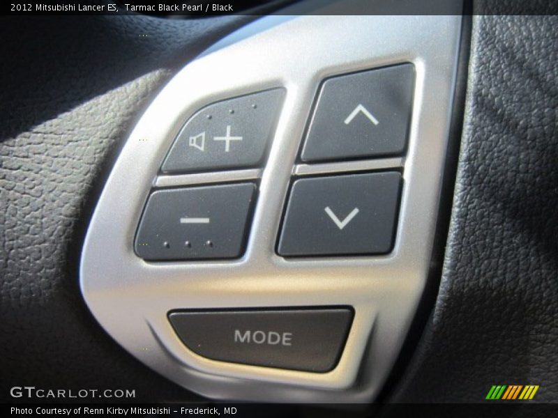 Tarmac Black Pearl / Black 2012 Mitsubishi Lancer ES