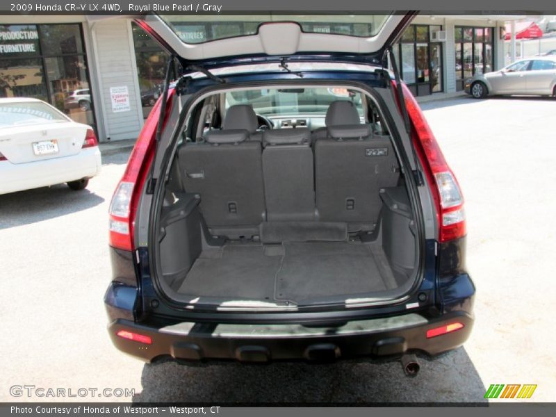 Royal Blue Pearl / Gray 2009 Honda CR-V LX 4WD