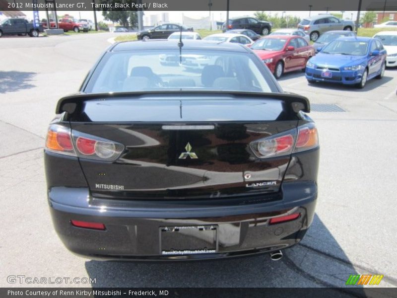 Tarmac Black Pearl / Black 2012 Mitsubishi Lancer GT