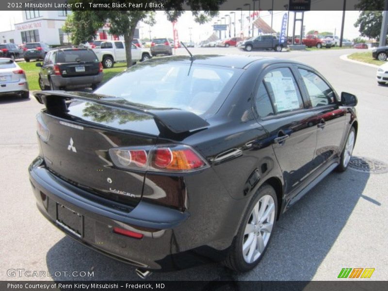 Tarmac Black Pearl / Black 2012 Mitsubishi Lancer GT