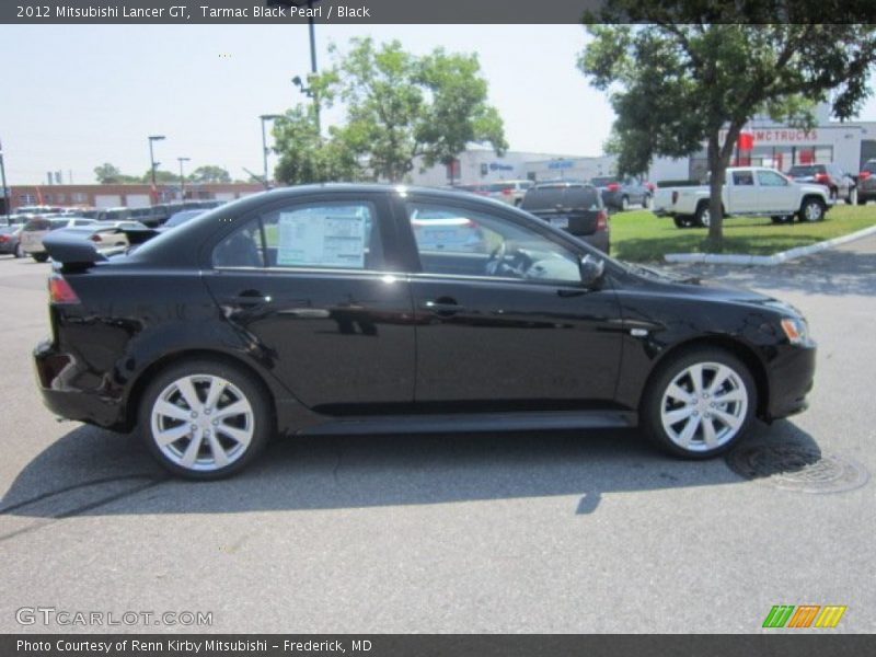 Tarmac Black Pearl / Black 2012 Mitsubishi Lancer GT