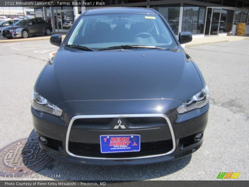 Tarmac Black Pearl / Black 2012 Mitsubishi Lancer GT