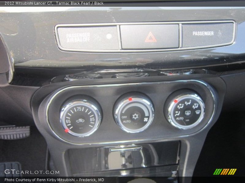 Controls of 2012 Lancer GT