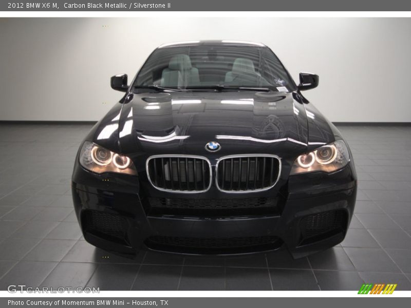 Carbon Black Metallic / Silverstone II 2012 BMW X6 M