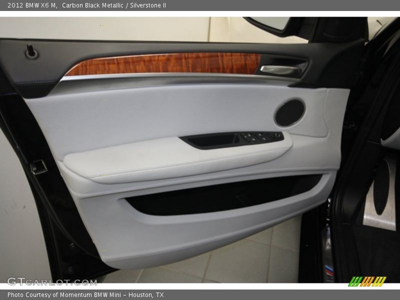 Carbon Black Metallic / Silverstone II 2012 BMW X6 M