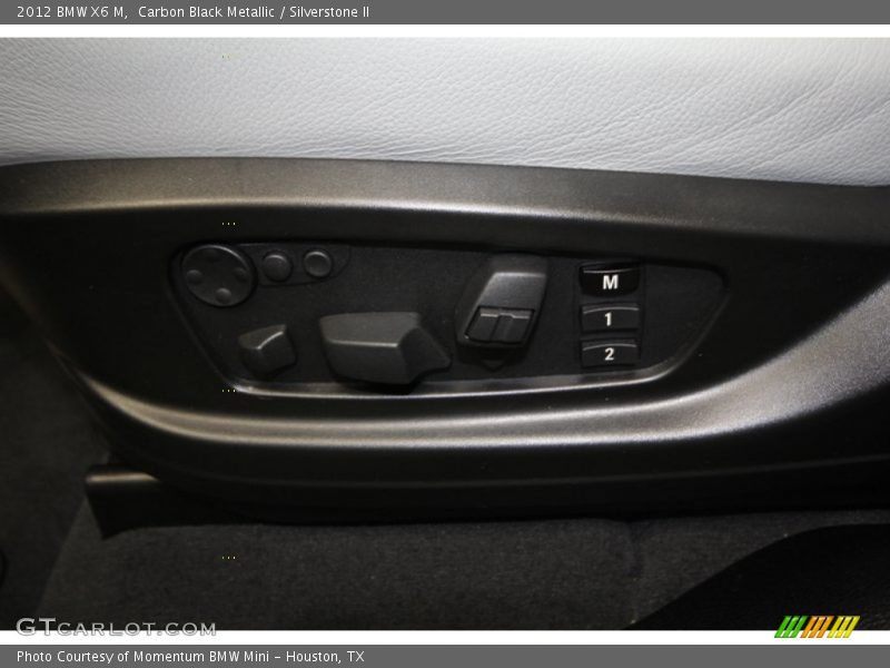 Carbon Black Metallic / Silverstone II 2012 BMW X6 M