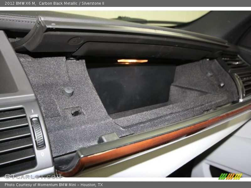 Carbon Black Metallic / Silverstone II 2012 BMW X6 M