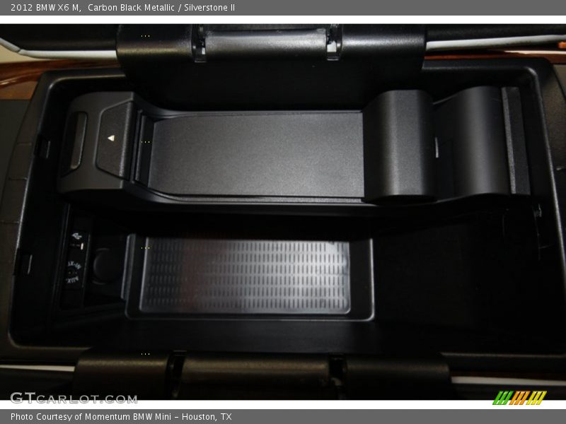 Carbon Black Metallic / Silverstone II 2012 BMW X6 M
