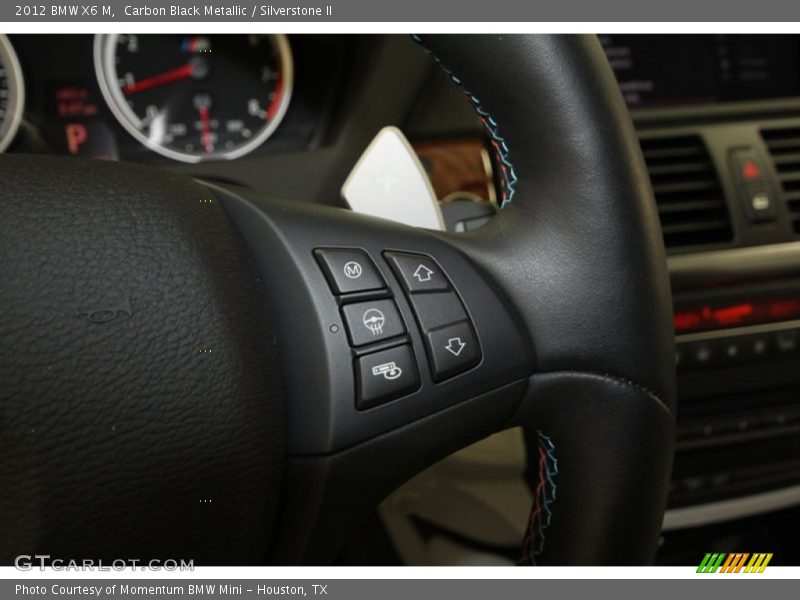 Carbon Black Metallic / Silverstone II 2012 BMW X6 M