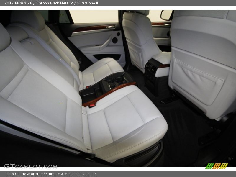 Carbon Black Metallic / Silverstone II 2012 BMW X6 M