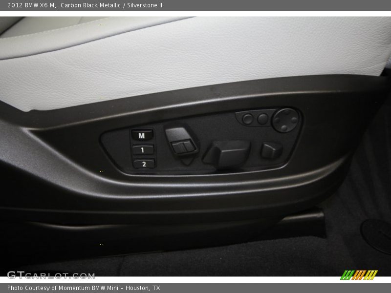 Carbon Black Metallic / Silverstone II 2012 BMW X6 M