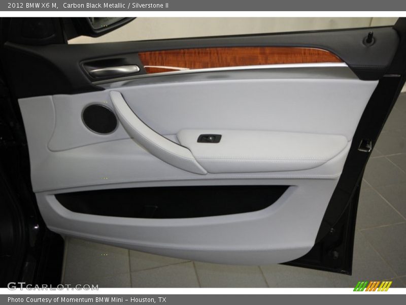 Carbon Black Metallic / Silverstone II 2012 BMW X6 M