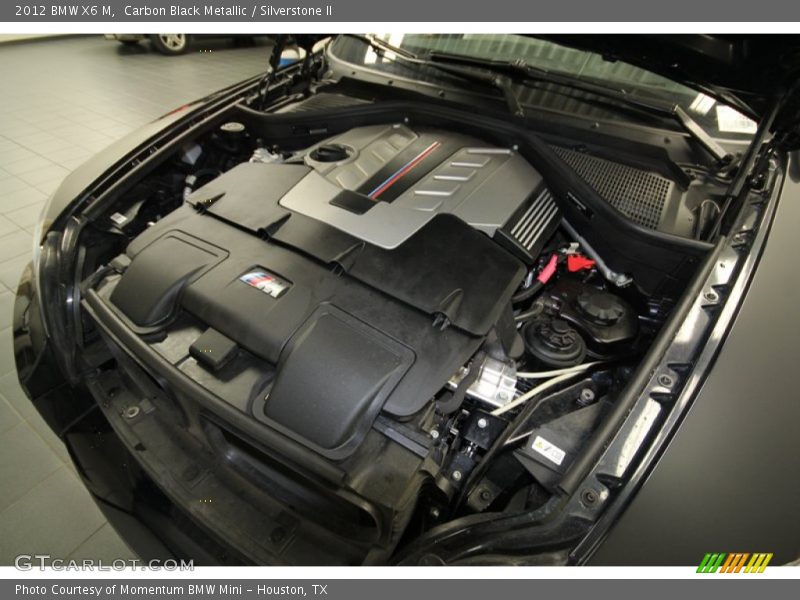 Carbon Black Metallic / Silverstone II 2012 BMW X6 M
