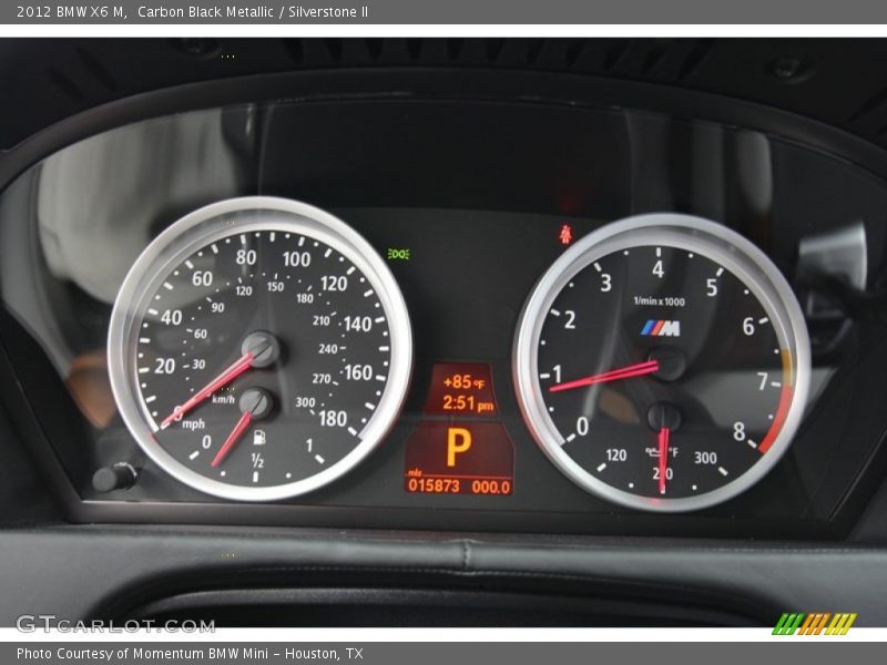  2012 X6 M   Gauges