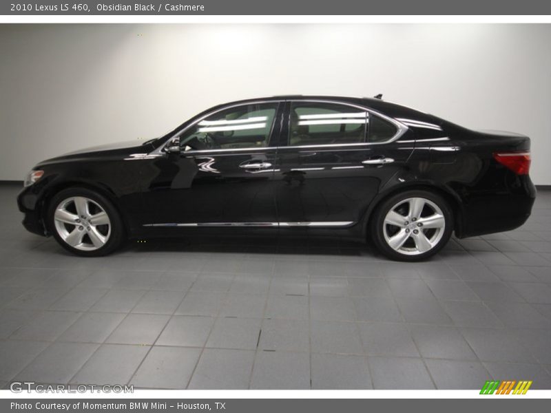 Obsidian Black / Cashmere 2010 Lexus LS 460