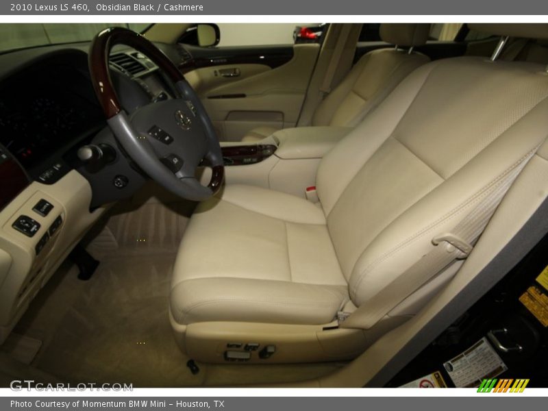 Obsidian Black / Cashmere 2010 Lexus LS 460