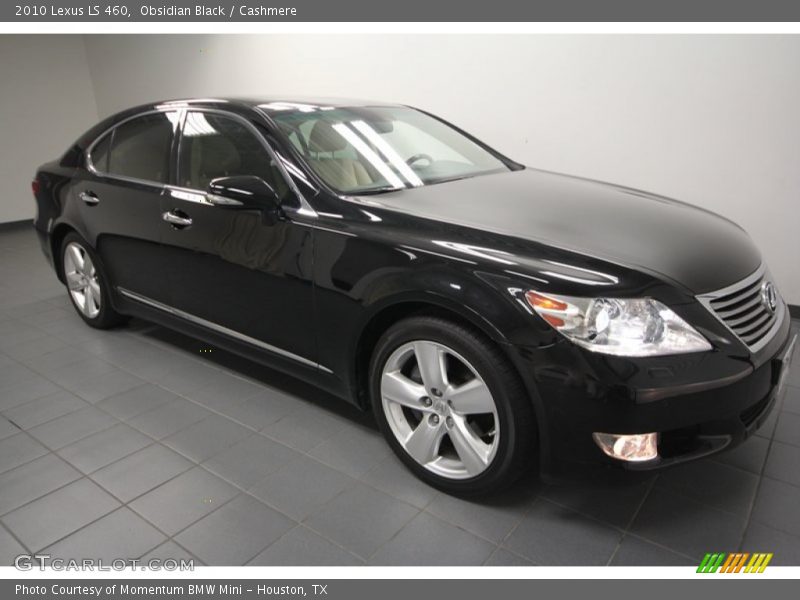 Obsidian Black / Cashmere 2010 Lexus LS 460