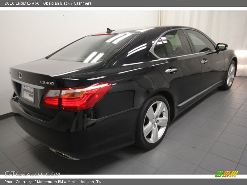 Obsidian Black / Cashmere 2010 Lexus LS 460
