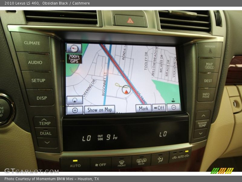 Obsidian Black / Cashmere 2010 Lexus LS 460