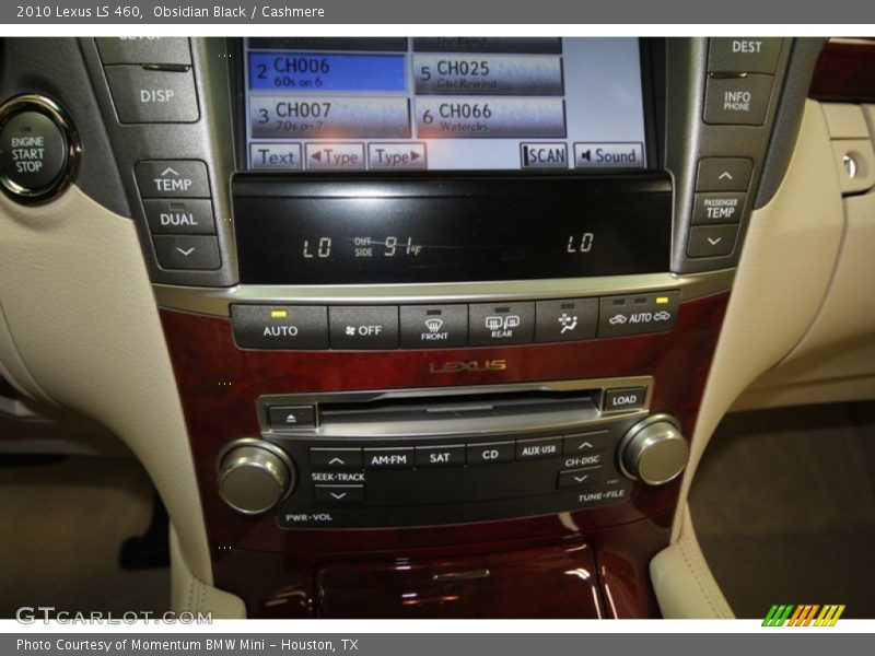 Obsidian Black / Cashmere 2010 Lexus LS 460