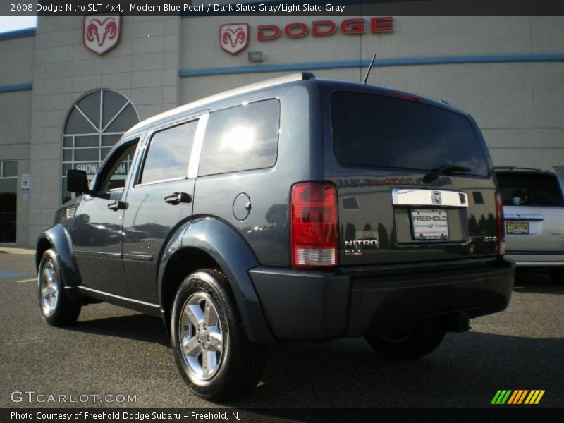 Modern Blue Pearl / Dark Slate Gray/Light Slate Gray 2008 Dodge Nitro SLT 4x4