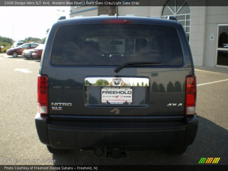 Modern Blue Pearl / Dark Slate Gray/Light Slate Gray 2008 Dodge Nitro SLT 4x4